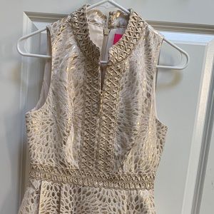 Lilly Franci High collar dress